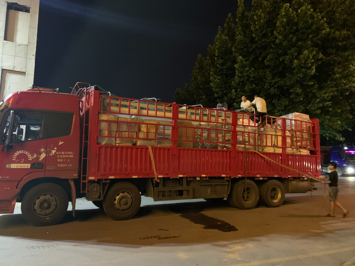 【川一股份】50T每小时单级反渗透设备发往安徽淮南市